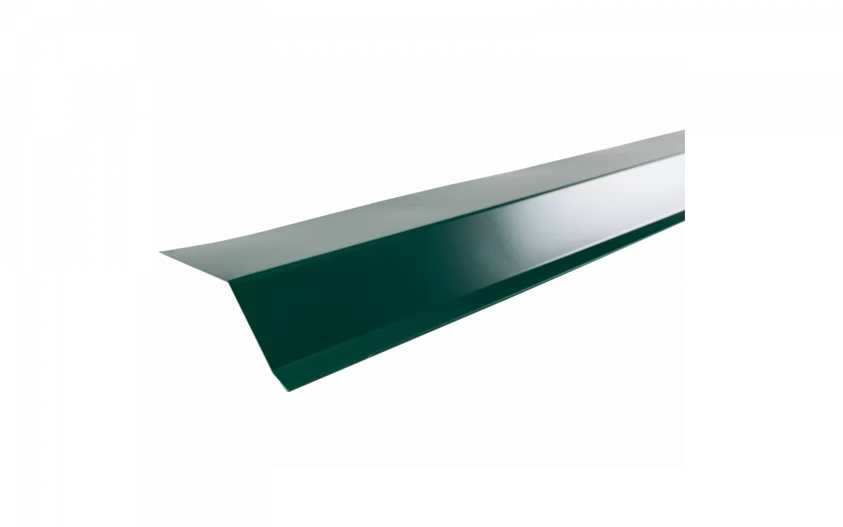 Планка карнизная полиэстер RAL 6005 зеленая, шт.