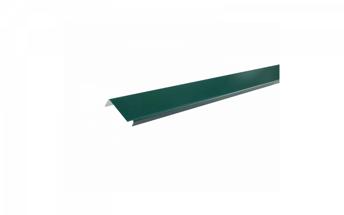 Планка примыкания полиэстер RAL 6005 зеленая, шт.