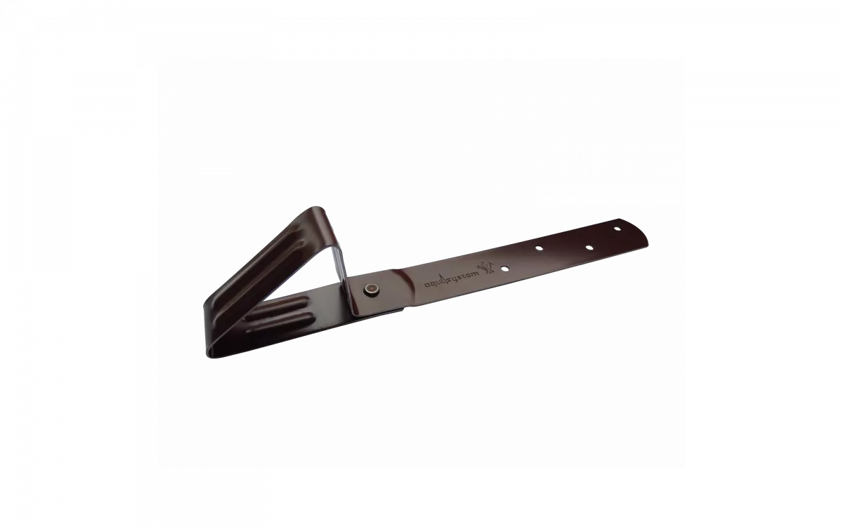 Снегозадержатель Aquasystem для мягкой кровли RAL 8017, коричневый