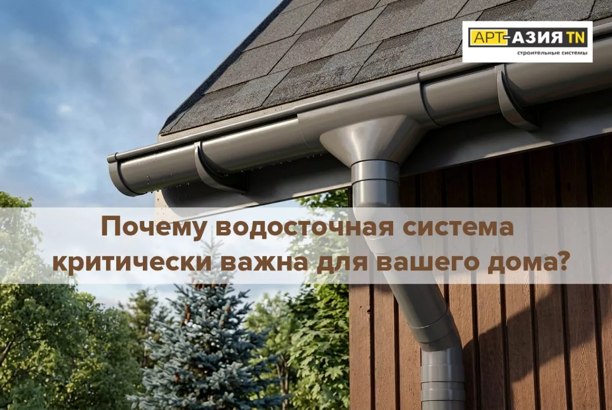 Почему водосточная система критически важна для вашего дома 1