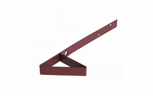 Снегозадержатель для мягкой кровли RAL 3009, красный