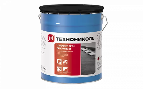 Праймер битумный ТЕХНОНИКОЛЬ №01, ведро 20 л
