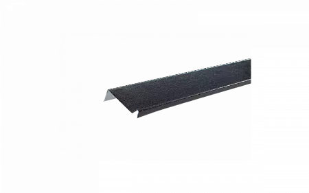 Планка примыкания пластизол RAL 9005 черная, шт.