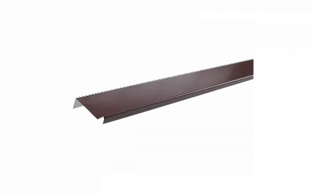 Планка примыкания полиэстер RAL 8017 коричневая, шт.