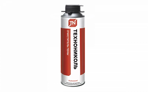 Очиститель монтажной пены ТЕХНОНИКОЛЬ PROFESSIONAL, 12*370 гр.