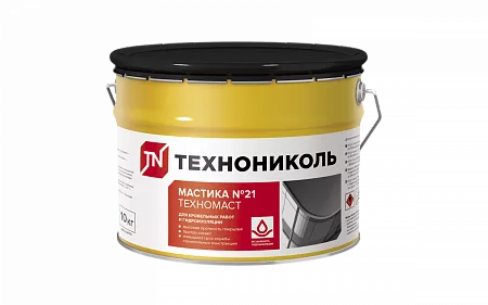Мастика кровельная ТЕХНОНИКОЛЬ №21 (Техномаст),ведро 10 кг