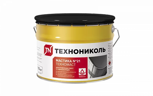 Мастика кровельная ТЕХНОНИКОЛЬ №21 (Техномаст),ведро 10 кг