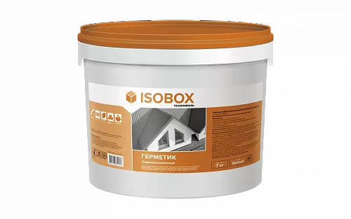 Герметик ISOBOX Пароизоляционный Акриловый (внутренний Б), 7кг