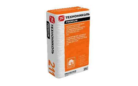 Штукатурно-клеевая смесь для плит из минеральной ваты для КМС ТЕХНОНИКОЛЬ 211
