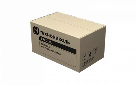 Мастика битумно-резиновая МБР-90, коробка 14 кг