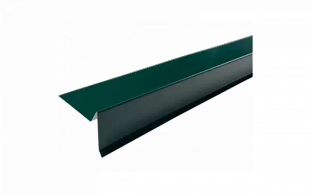 Планка торцевая полиэстер RAL 6005 зеленая, шт.