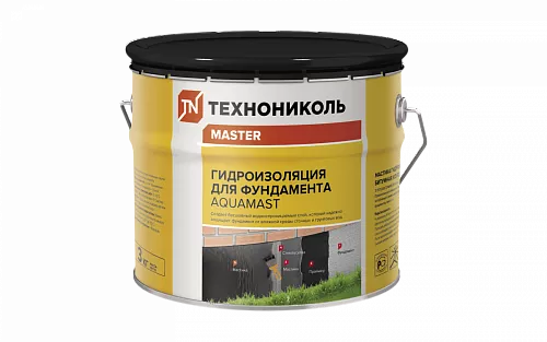 Мастика битумная AquaMast, ведро 3 кг