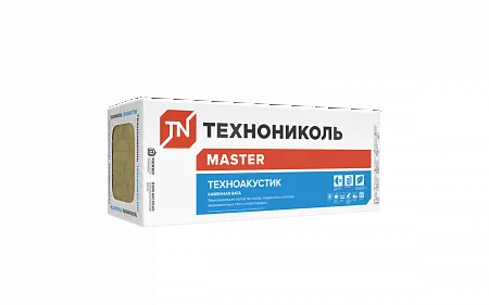 Плиты минераловатные ТЕХНОАКУСТИК 1200x600x100 мм