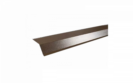 Планка карнизная пластизол RAL 8014 коричневая, шт.