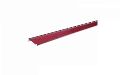 Планка примыкания пластизол RAL 3004 красная, шт.
