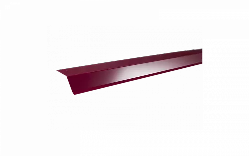 Планка карнизная полиэстер RAL 3005 красная, шт.