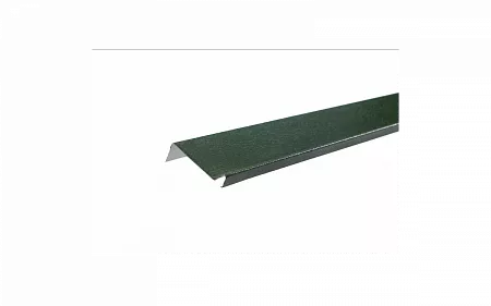 Планка примыкания пластизол RAL 6007 зеленая, шт.