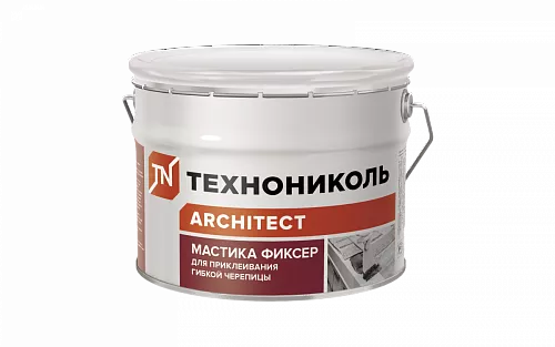 Мастика для гибкой черепицы ТЕХНОНИКОЛЬ №23 (Фиксер), ведро 3,6 кг