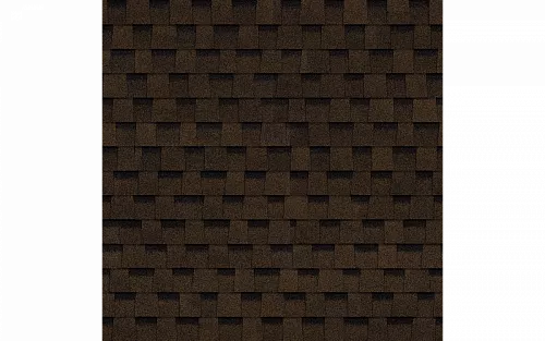 ТЕХНОНИКОЛЬ SHINGLAS многослойная черепица, Ранчо, Коричневый 4D4X21-3611RUS